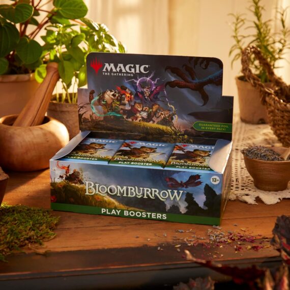 Magic: The Gathering Bloomburrow Play Booster Box - 36 Packs (504 Magic ...